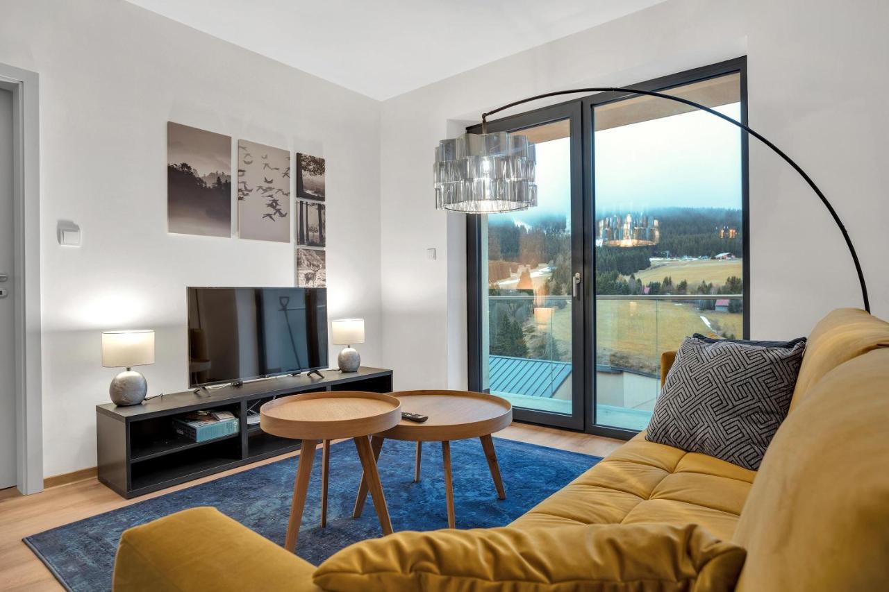 Apartmany Vista Klinovec Loučná pod Klínovcem Kültér fotó