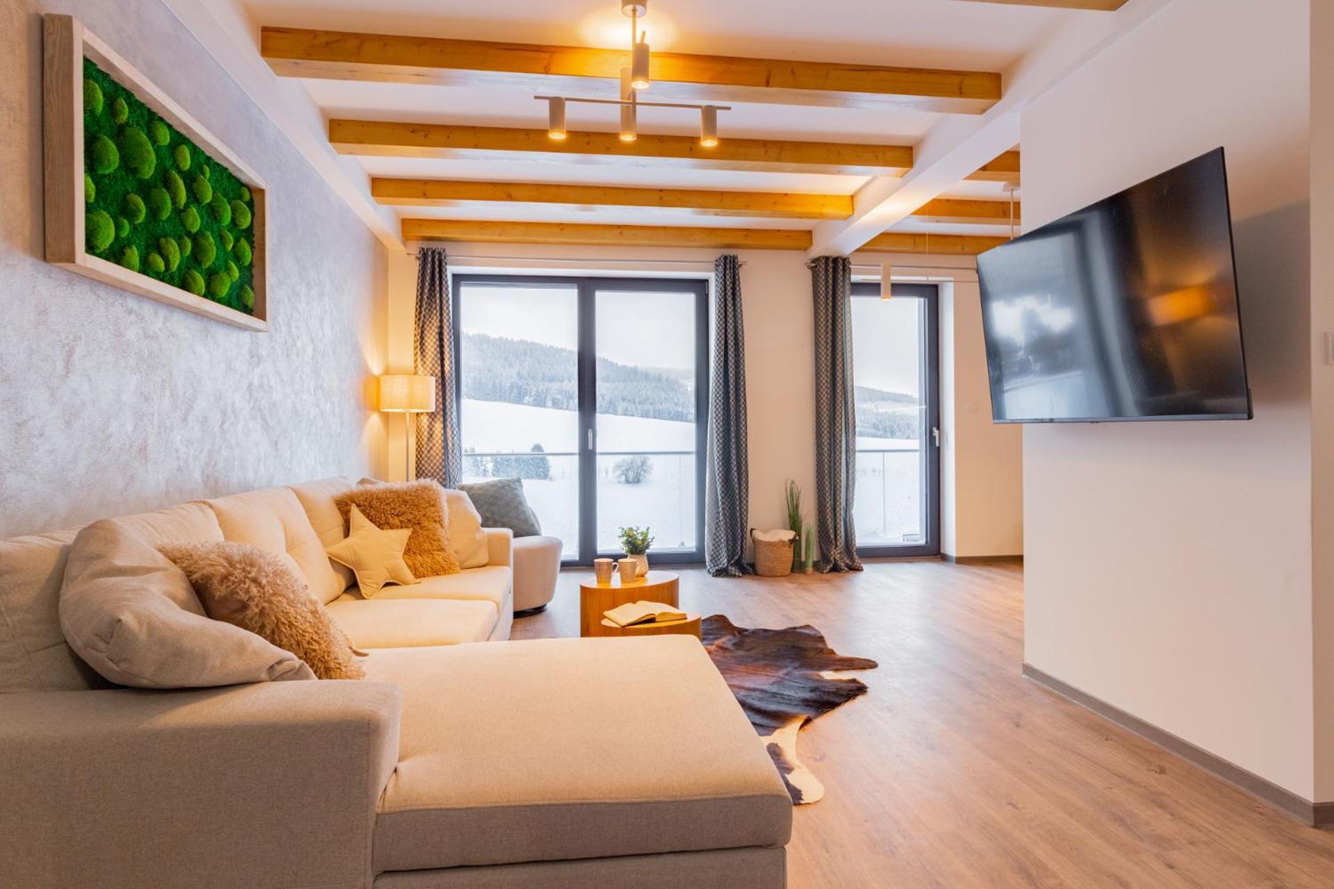 Apartmany Vista Klinovec Loučná pod Klínovcem Kültér fotó