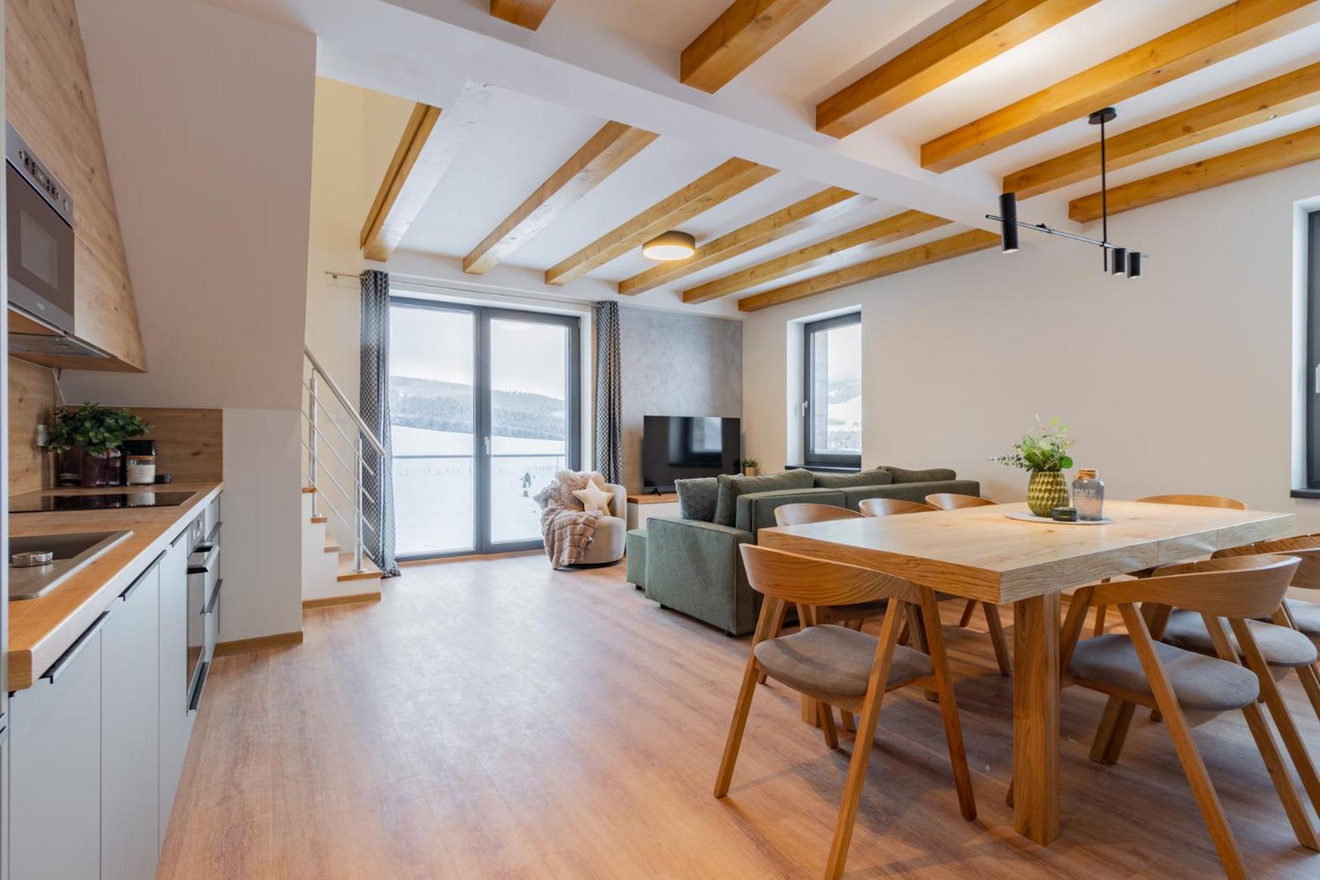 Apartmany Vista Klinovec Loučná pod Klínovcem Kültér fotó