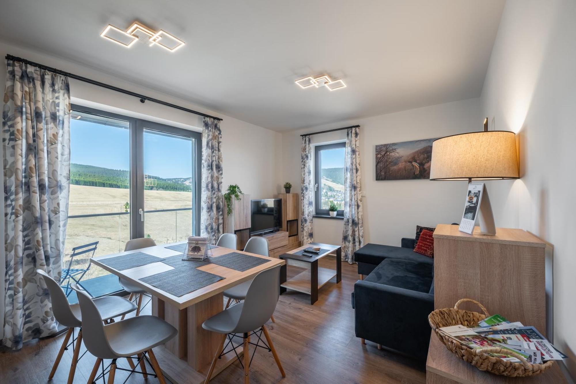 Apartmany Vista Klinovec Loučná pod Klínovcem Kültér fotó
