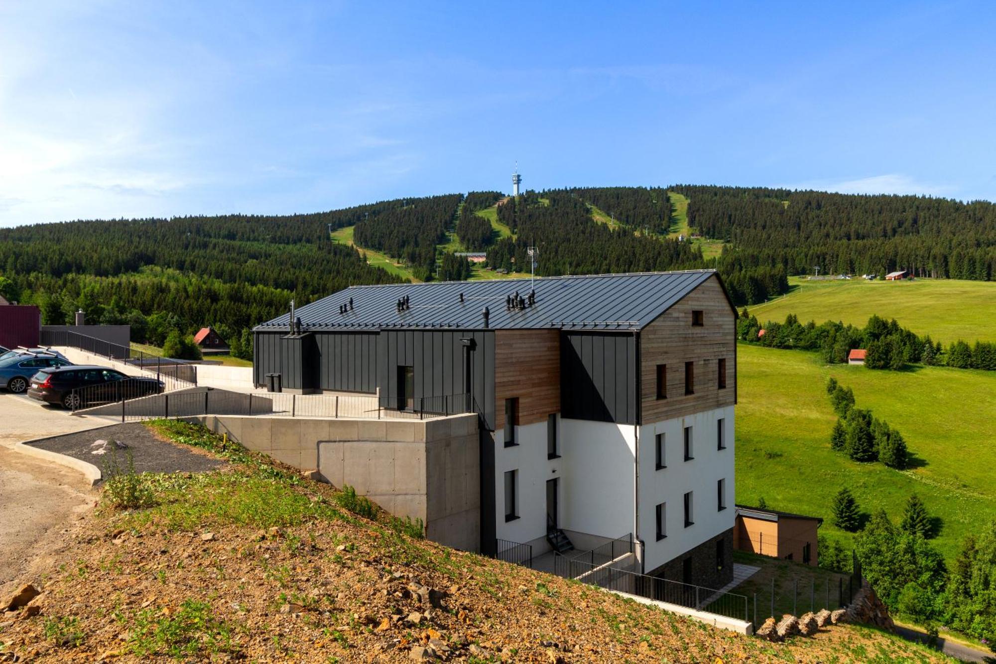 Apartmany Vista Klinovec Loučná pod Klínovcem Kültér fotó