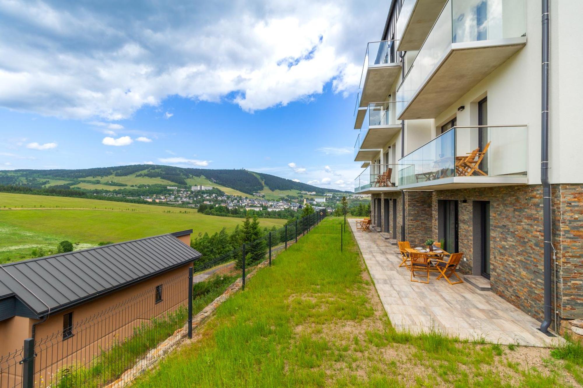 Apartmany Vista Klinovec Loučná pod Klínovcem Kültér fotó